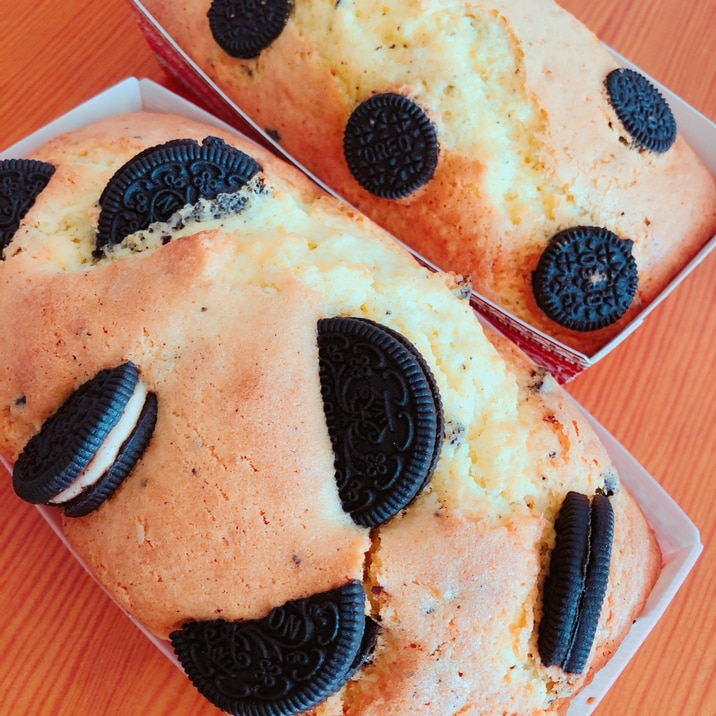 オレオパウンドケーキ